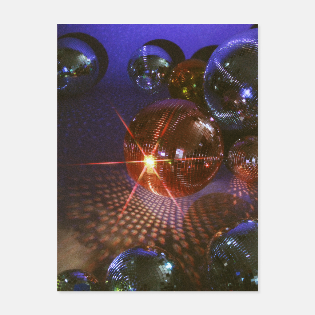 Disco Ball Reflection Print by Sammy Hearn Dorm Essentials Dormify