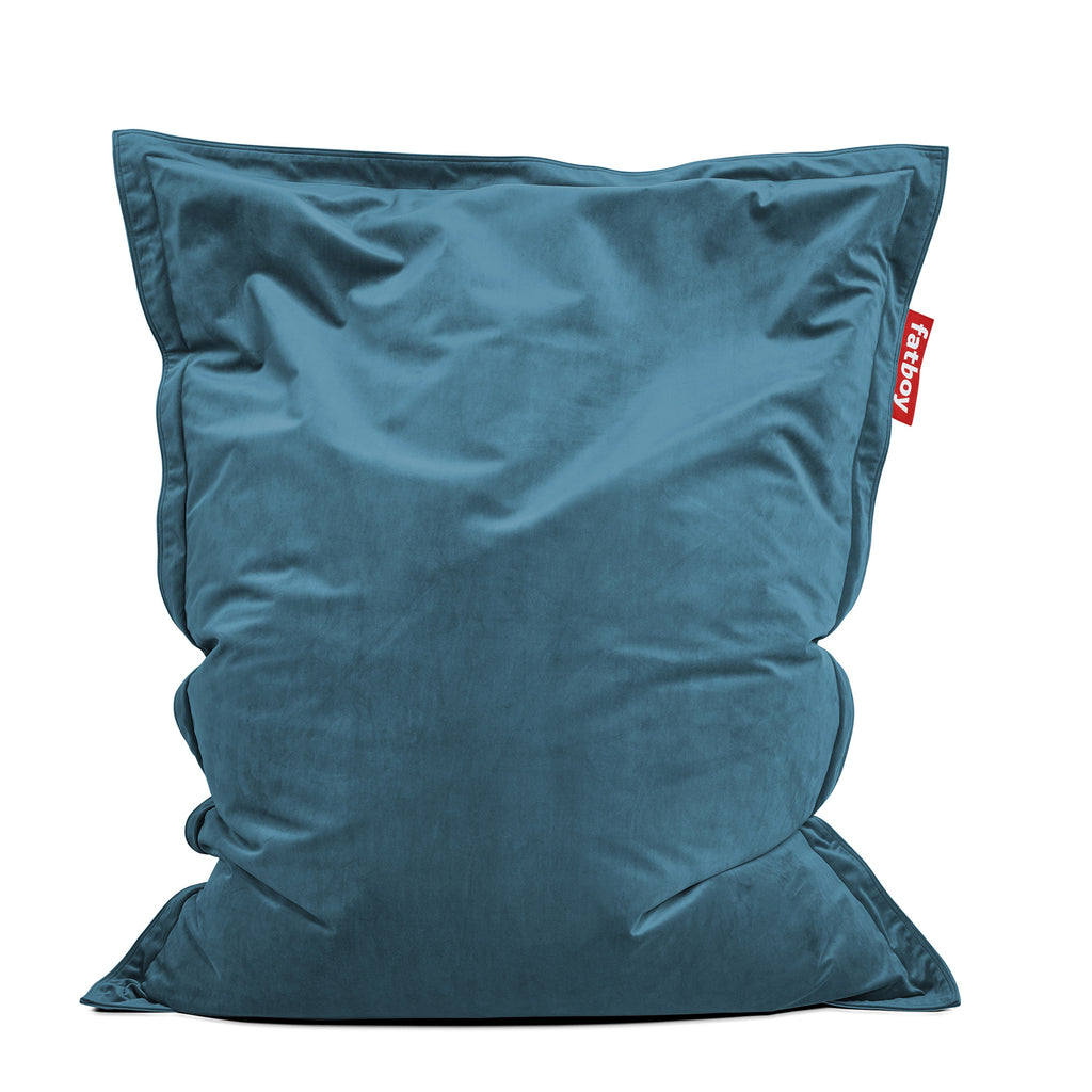 Original Slim Recycled Velvet Bean Bag Dorm Essentials Dormify