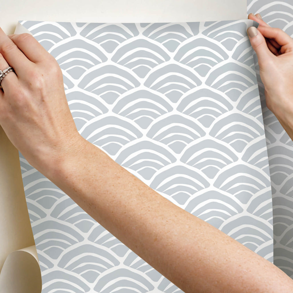 Scallop Removable Wallpaper Dorm Essentials Dormify