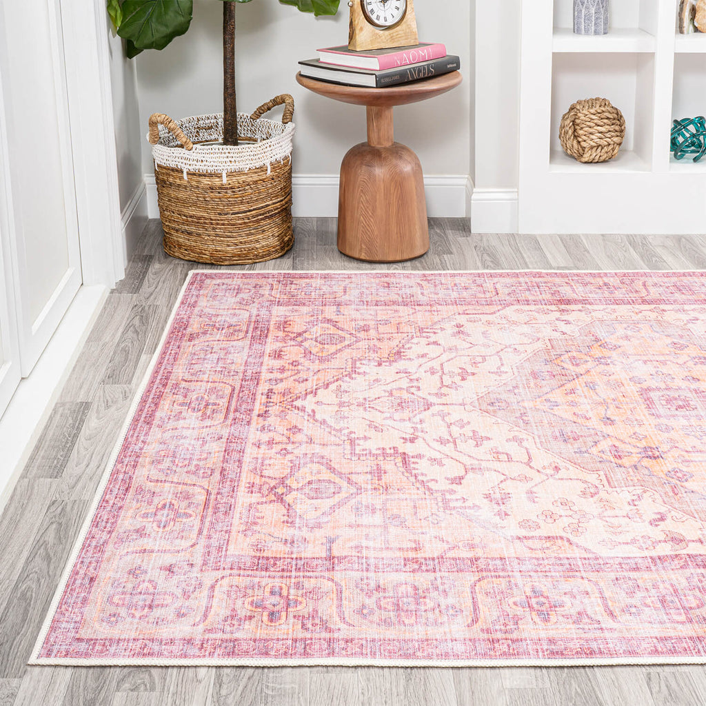 Persian Medallion Washable Rug Dorm Essentials Dormify