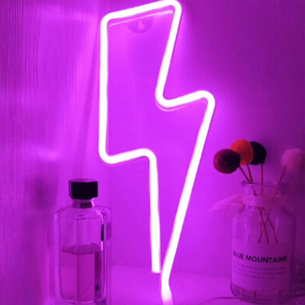 Lightning Bolt Neon Sign Dorm Essentials Purple Dormify lightning-bolt-neon-sign-dorm-essentials-purple-dormify