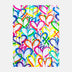 Rainbow Graffiti Print by Corey Paige