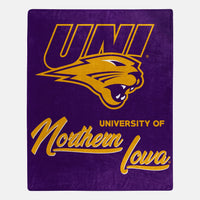 Northern Iowa Signature College Throw Blanket