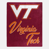 Virginia Tech Signature College Throw Blanket