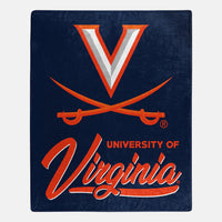 UVA Signature College Throw Blanket