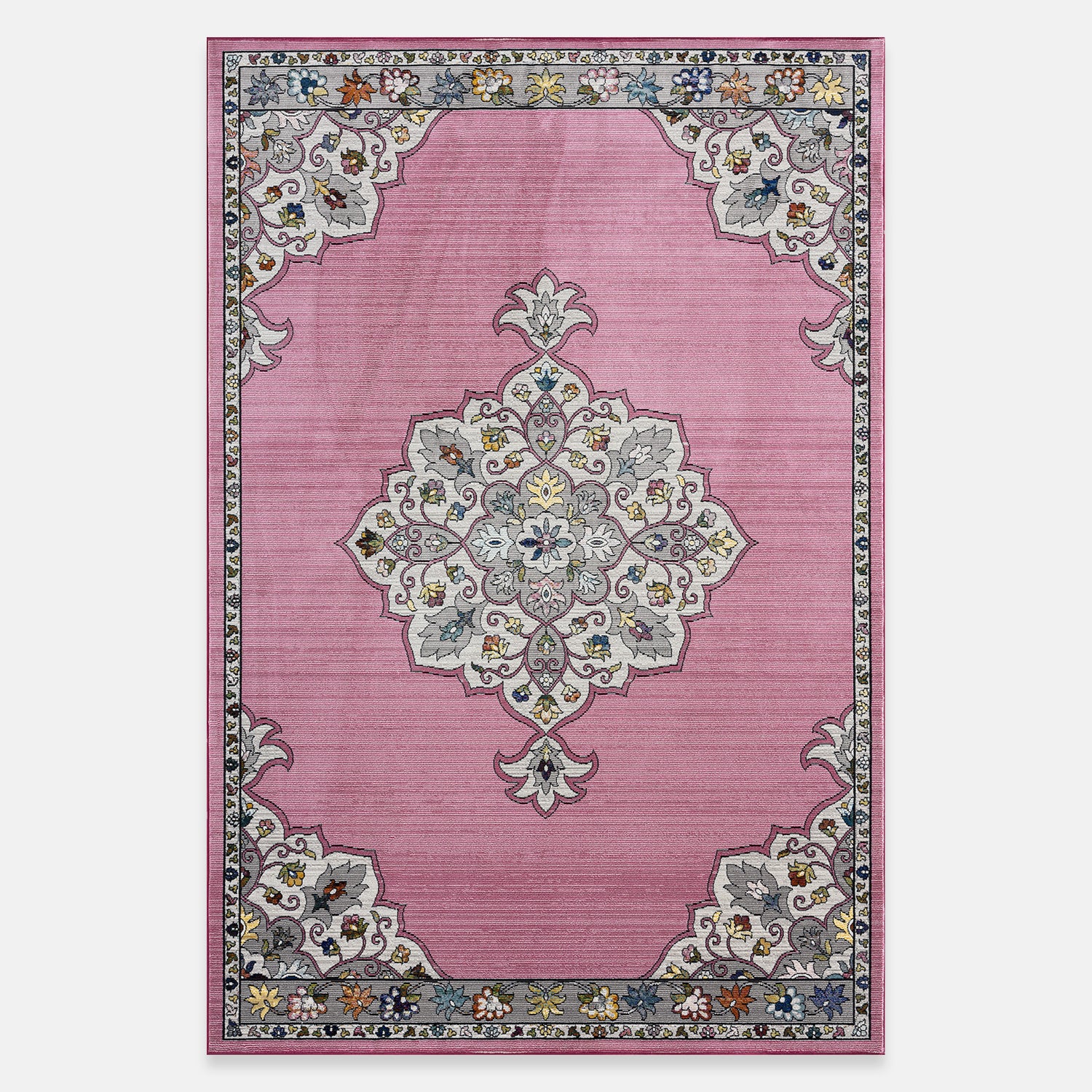 Blushing Medallion Area Rug Dorm Essentials Dormify