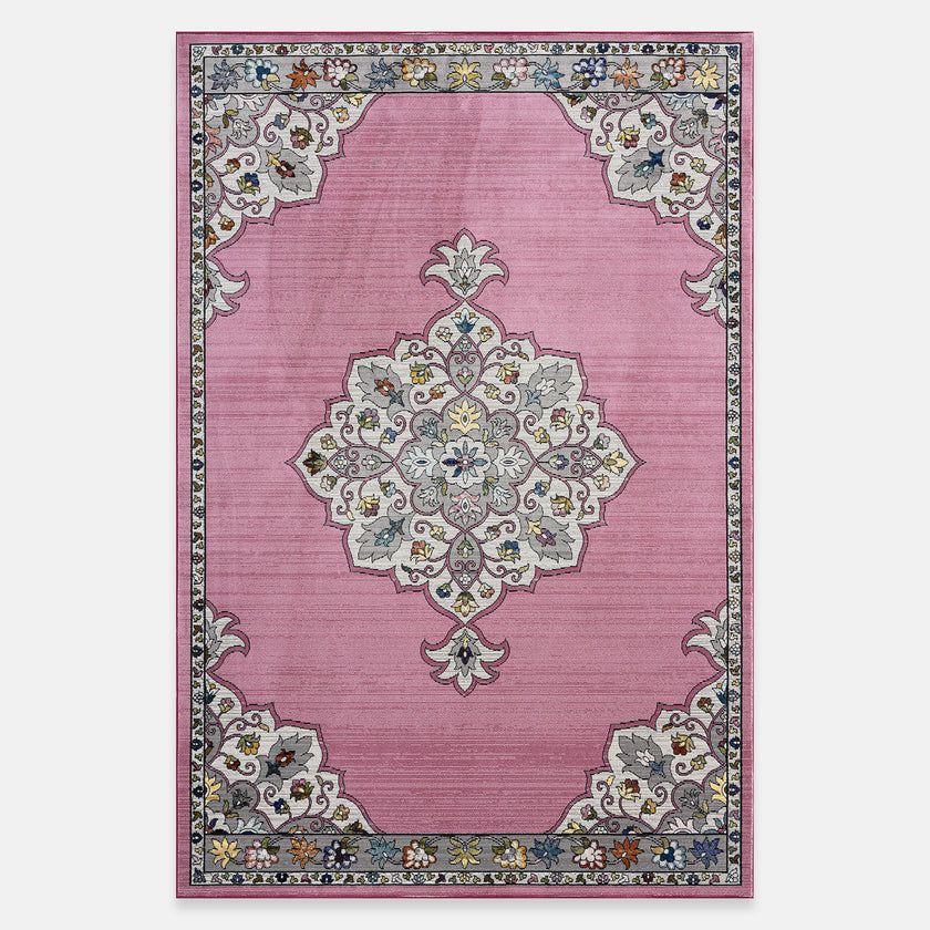 Blushing Medallion Area Rug Dorm Essentials Dormify