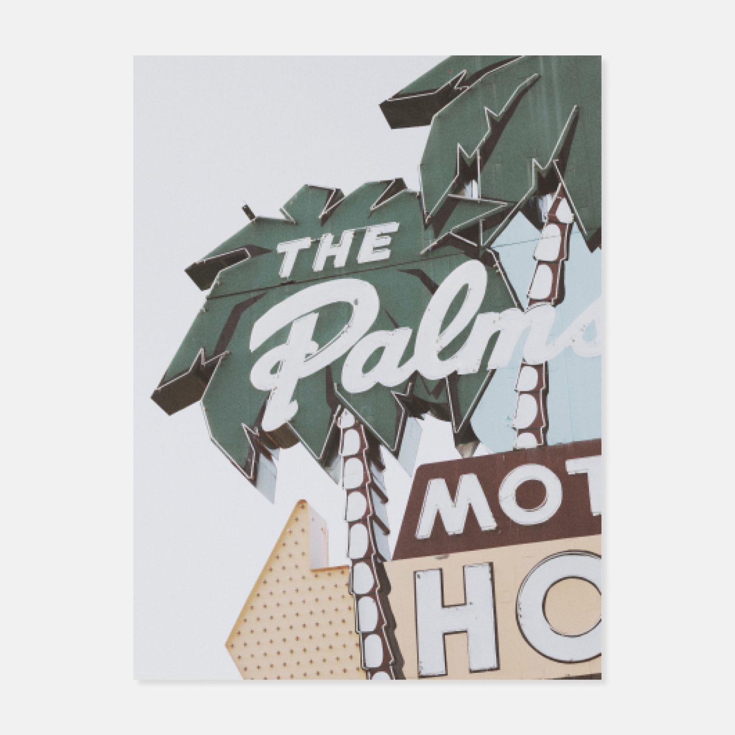 Palm Springs Print by Krista Mosakowski Dorm Essentials Green / 18"x24" Dormify