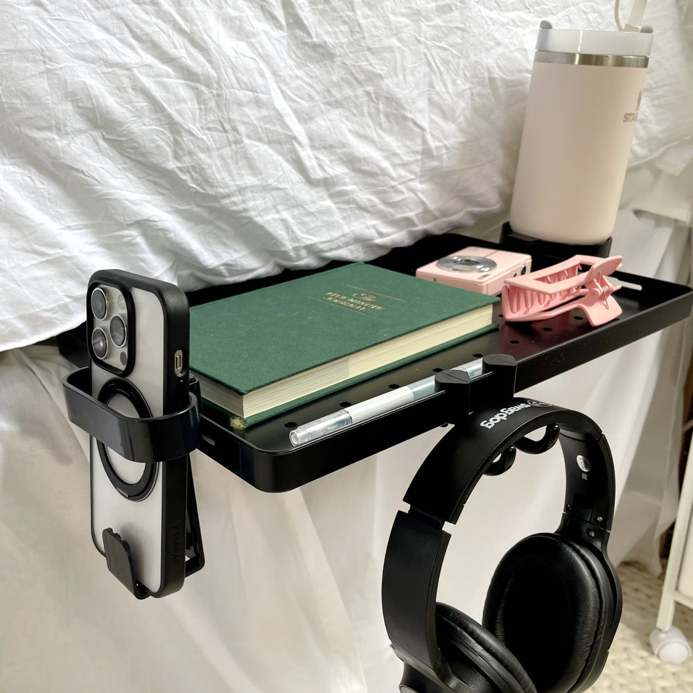 BedShelfieFloating Nightstand Dorm Essentials Dormify