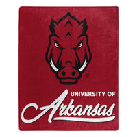 Arkansas Signature College Throw Blanket