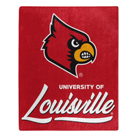 Louisville Signature College Throw Blanket
