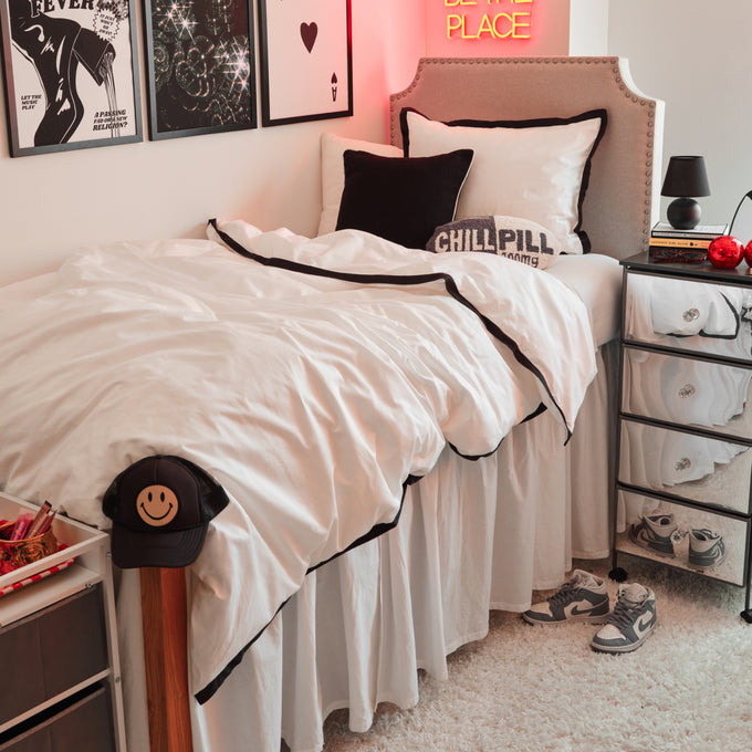 Dormify Ruffled Dorm Bedskirt Dorm Essentials Dormify