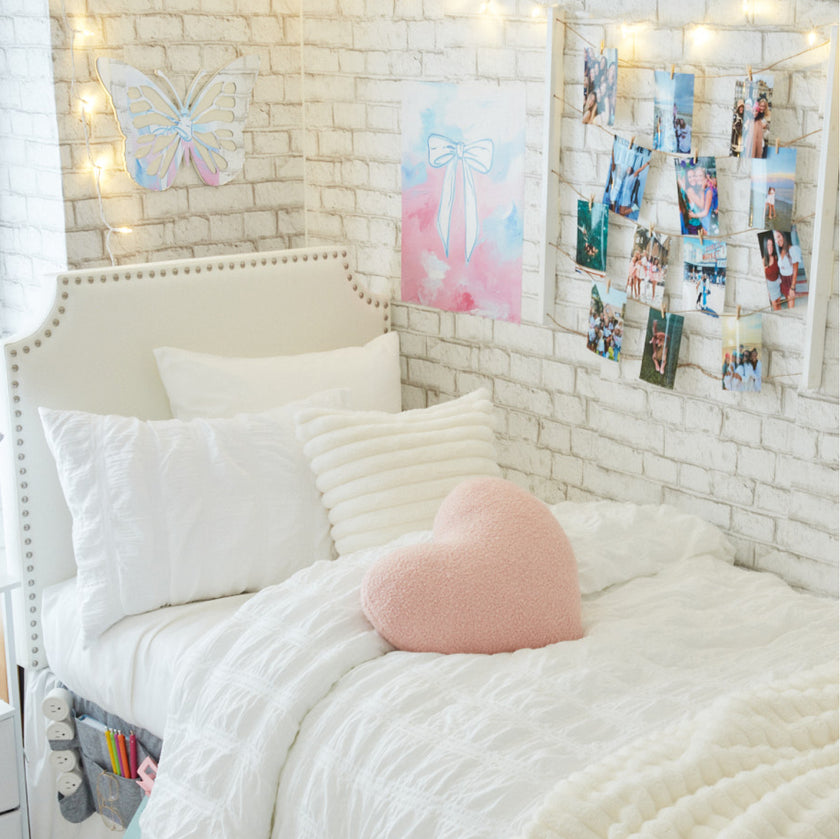 Dormify Butterfly Acrylic Wall Art Dorm Essentials Gold Dormify