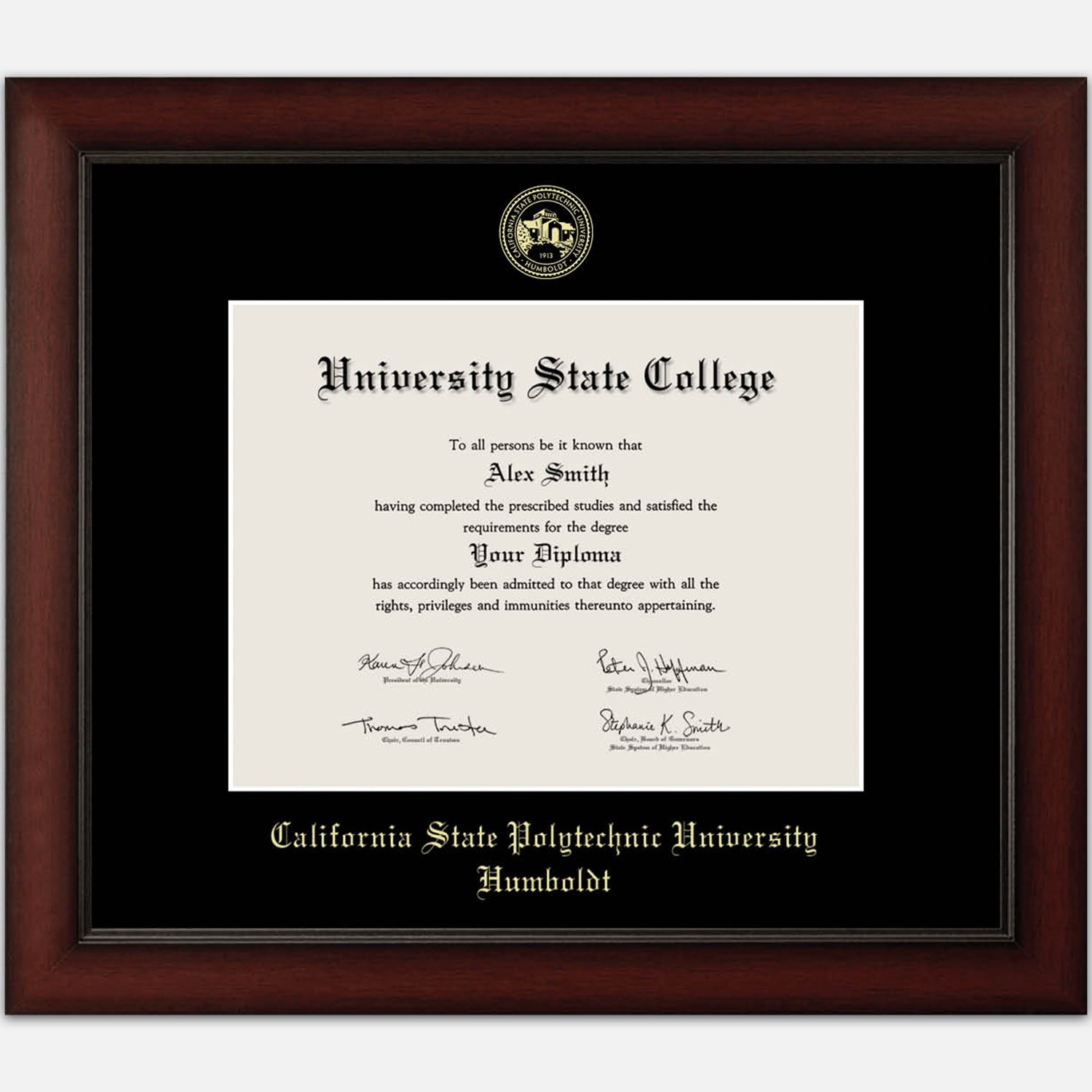 California state polytechnic university humboldt traditional frame