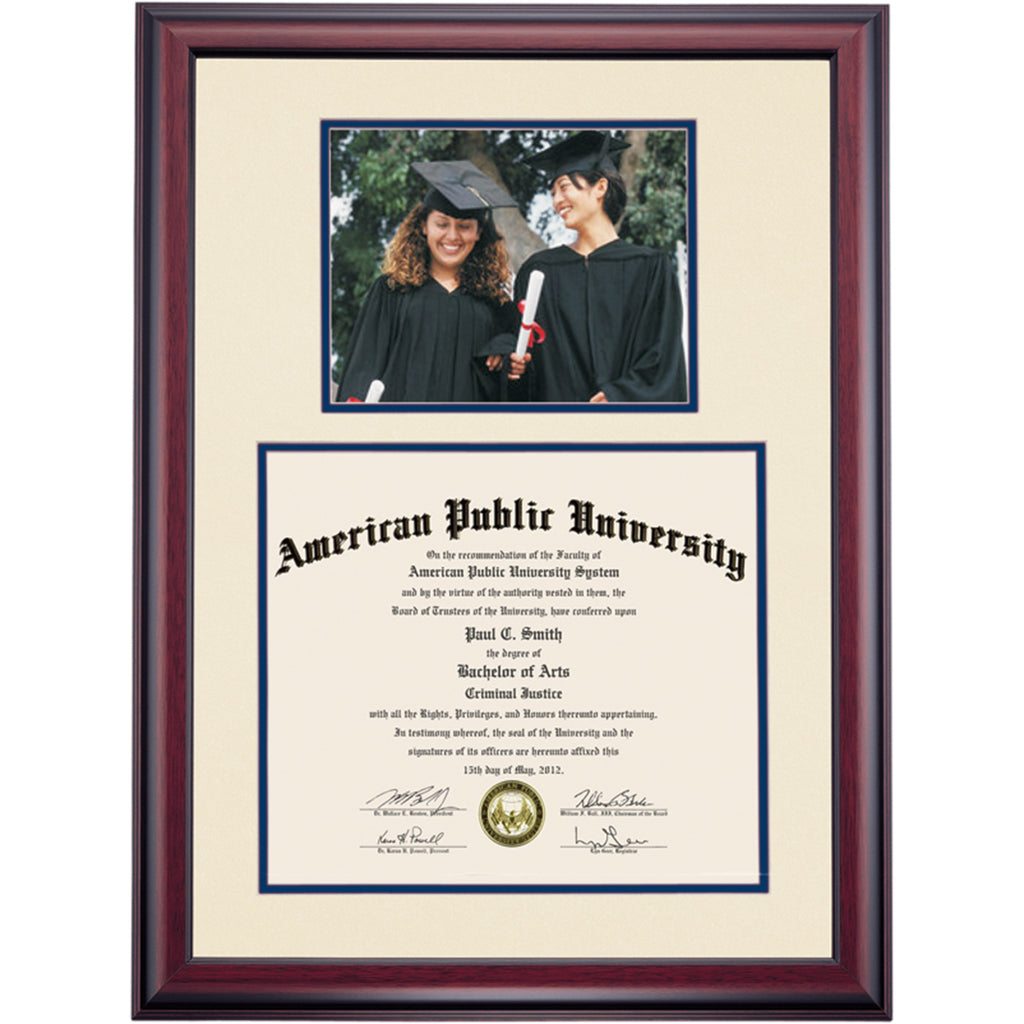 American Public University System Premier for 8x10 Photograph Diploma