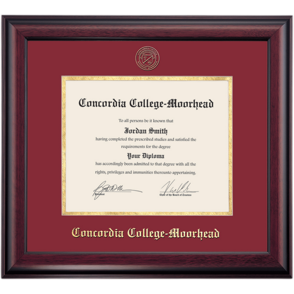 Concordia Moorhead Traditional Diploma Frame Dorm Essentials Dormify