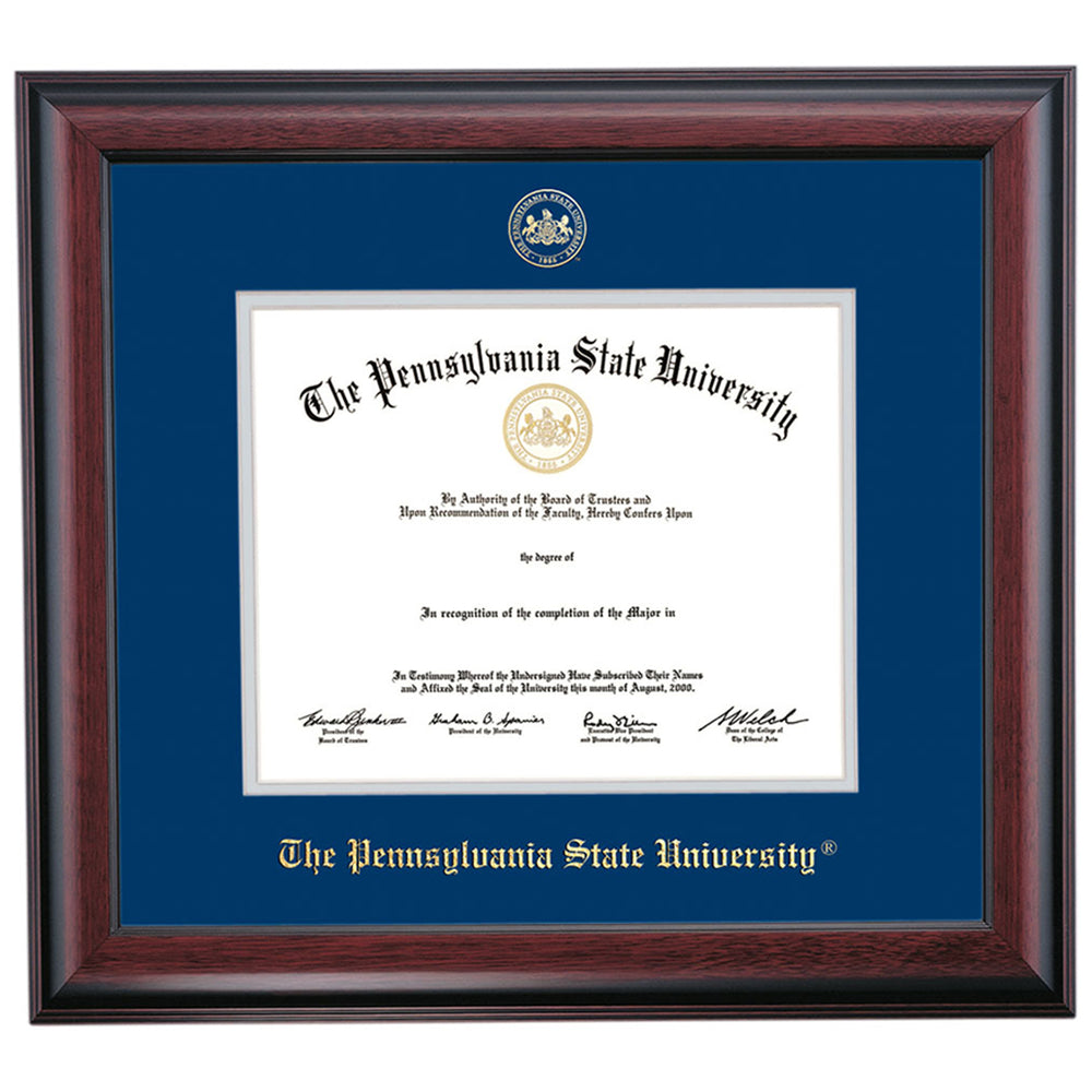 Penn State School Color Traditional Diploma Frame Dorm Essentials Dormify
