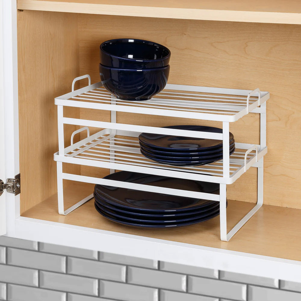 Stackable Shelves for Cabinets, Set of 2 | Dorm Essentials – Dormify