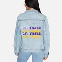 LSU Repeat Denim Jacket
