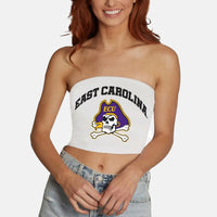 East Carolina White Tube Top