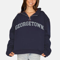 Georgetown Quarter Zip Sweatshirt