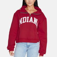 Indiana Quarter Zip Sweatshirt