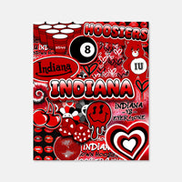 Indiana Print by Creative Jawns