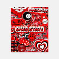 Ohio State Print by Creative Jawns