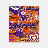 Clemson Print by Creative Jawns