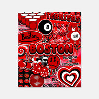 Boston University Print by Creative Jawns