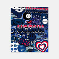 UConn Print by Creative Jawns