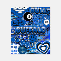 Buffalo Print by Creative Jawns