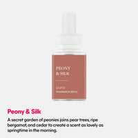 Pacific Aqua/Peony & Silk
