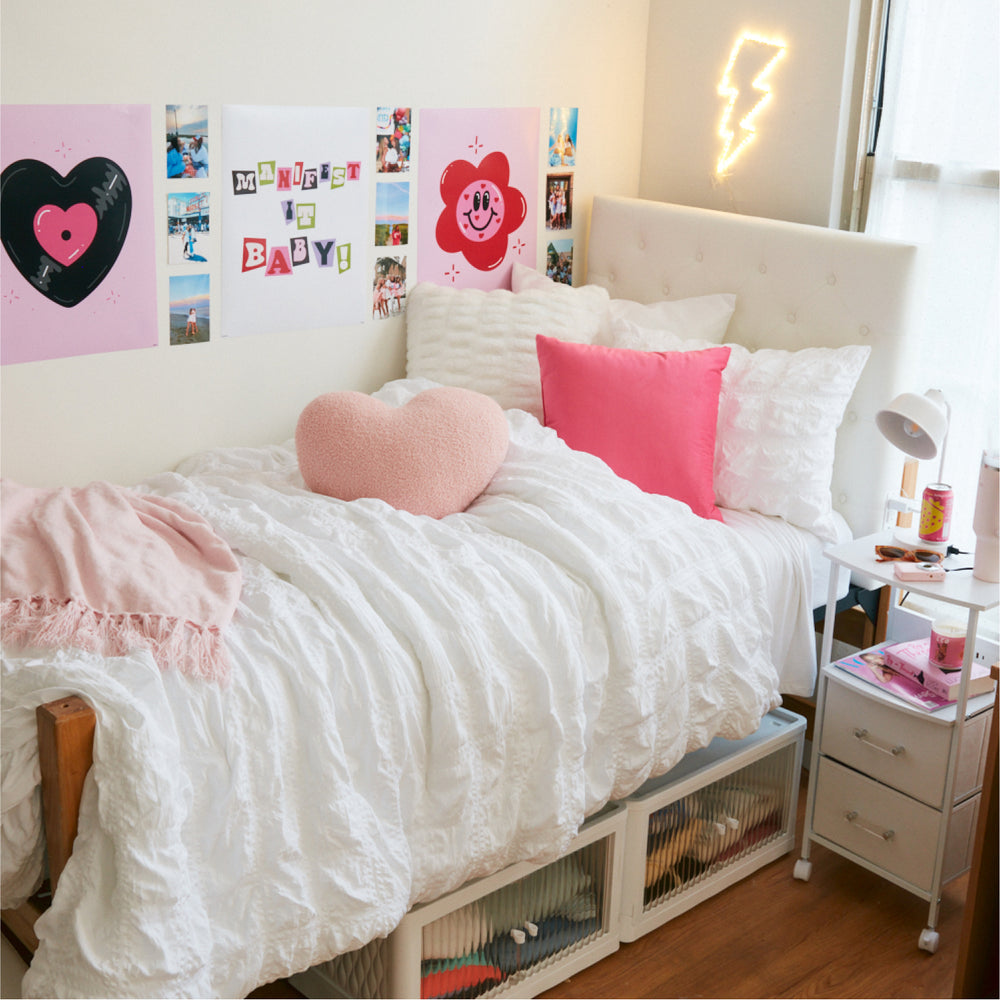 Heart Vinyl Record Print by Ruby Roller Art | Dorm Essentials - Dormify