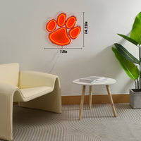Clemson Neon Sign