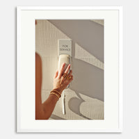 multi;white frame