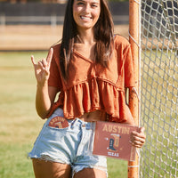 Texas Kickoff College Town Small Acrylic Tray