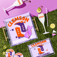 Clemson Kickoff College Town Small Acrylic Tray
