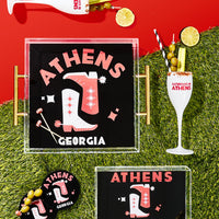 Georgia Kickoff College Town Large Acrylic Tray