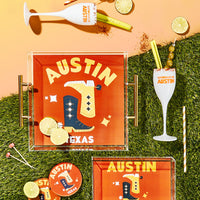 Texas Kickoff College Town Large Acrylic Tray