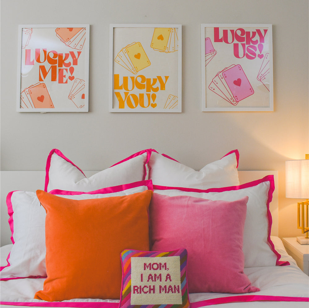 Lucky You Print by Julia Santos Dorm Essentials Green / 9" x 12" Dormify