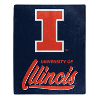 Illinois Signature College Throw Blanket
