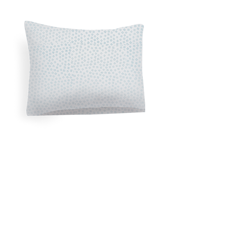 Kyra Floral Dot Sheet Set Dorm Essentials Baby Blue / Twin/Twin XL