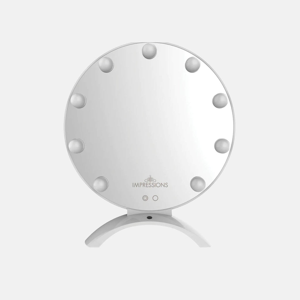 LED Round Makeup Mirror Dorm Essentials Dormify