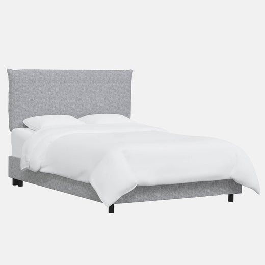 Dormify Grayson Linen Bed Dorm Essentials Medium Grey / Twin/Twin