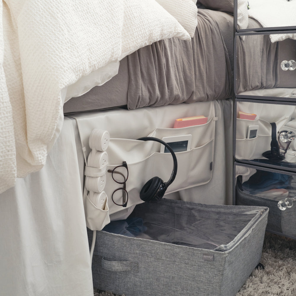 Dormify Nonslip Bedside Caddy Dorm Essentials Dormify