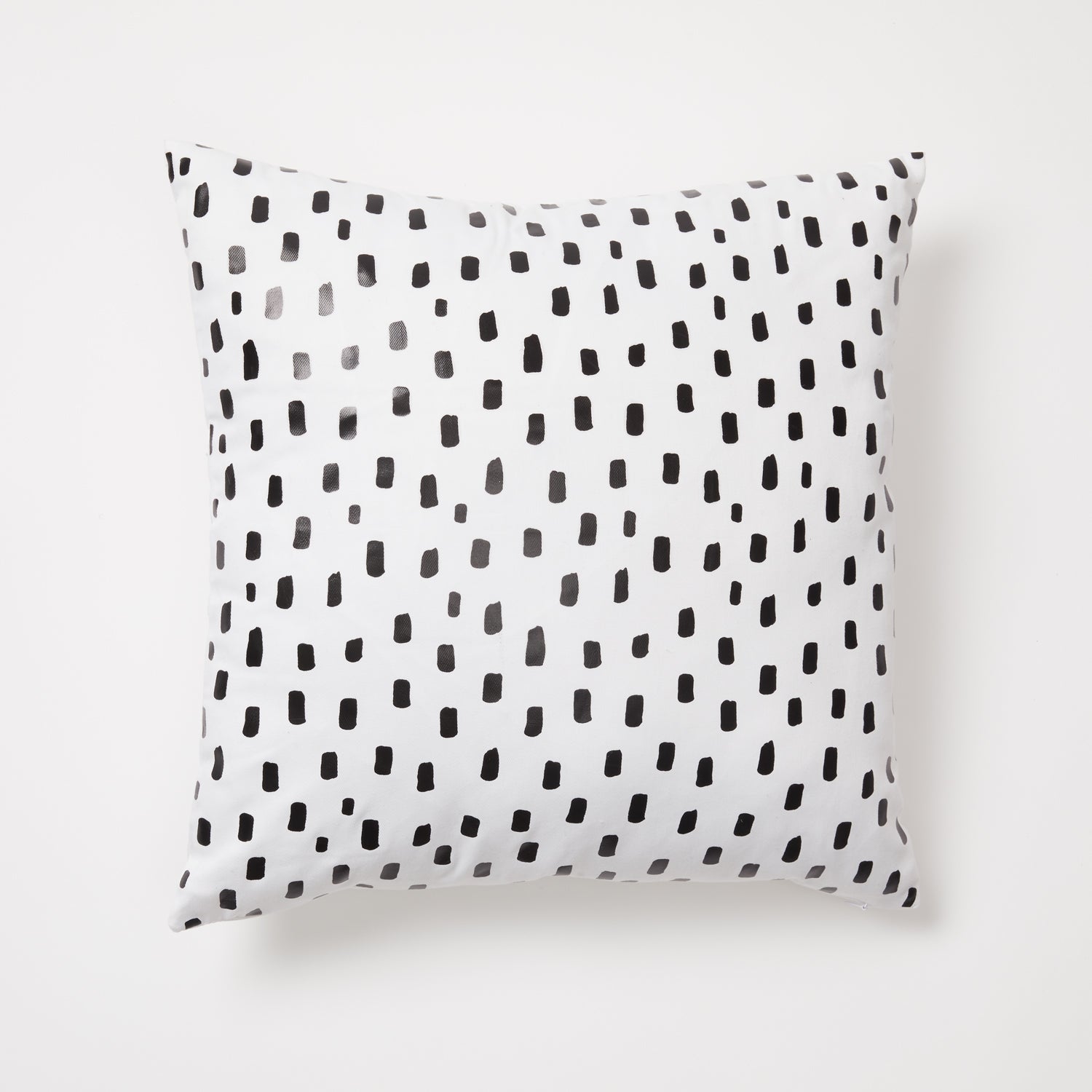 Black dot pillow sales