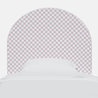 Amelia Checkerboard Charging Rounded Headboard