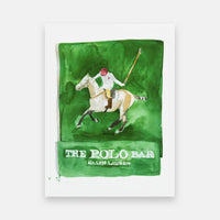 The Polo Bar Print by Furbish Studio