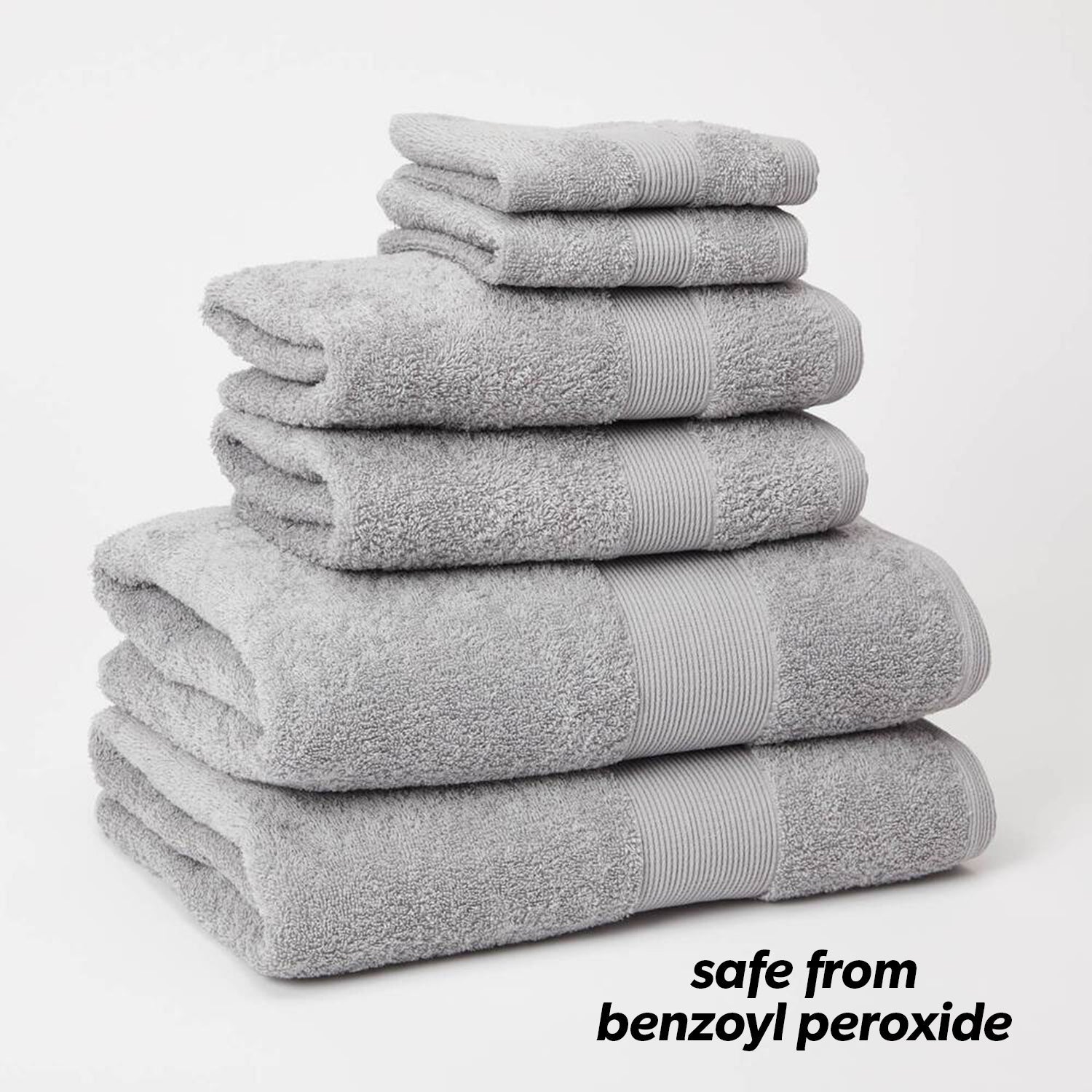 Benzoyl peroxide proof towels deals